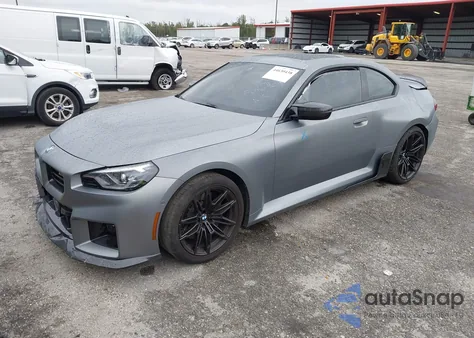 2025 BMW M2 z USA, uszkodzony, nr VIN 3MF23DM00S8F08640